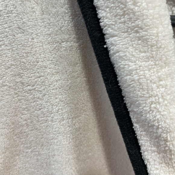 GOLDESSENCE Women's winter wool robe, with strap. ONE SIZE. - Picture 5 of 13